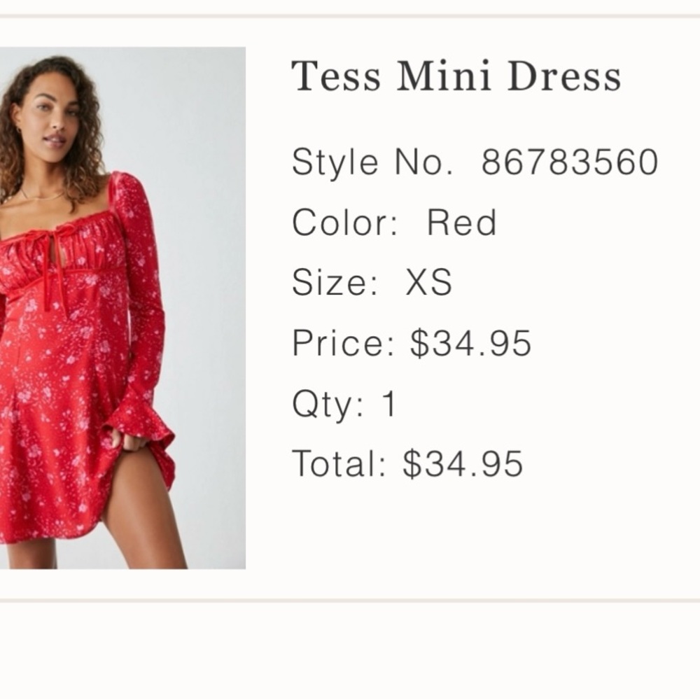 Free people size XS